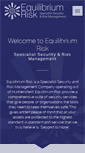 Mobile Screenshot of equilibriumrisk.com